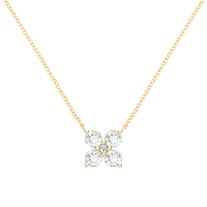 birthstone necklace for mom, multi stone gold necklace, custom birthstone necklace, gold necklace for women, 4 birthstone necklace