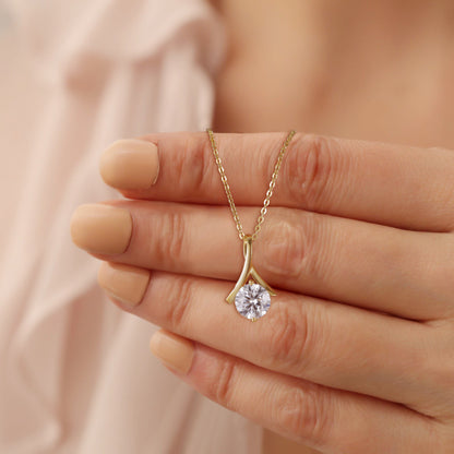 diamond necklace pendant solitaire, birthstone necklace for grandma, 14k gold pendant necklace, birthstone necklace,pendant necklace gold