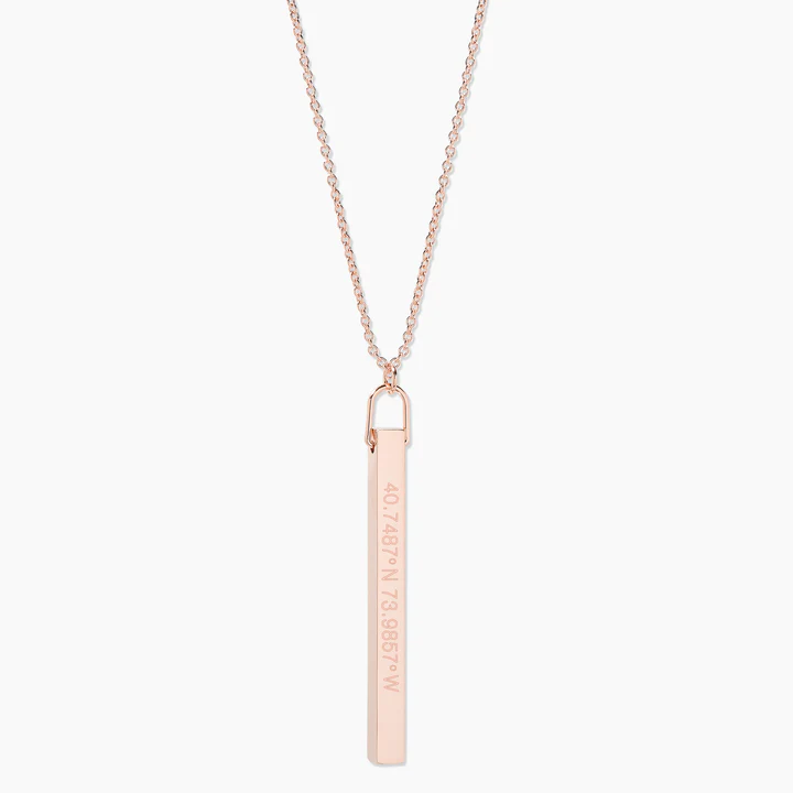 engraved and initial necklace, custom initial necklace, rose gold necklace, girlfriend&