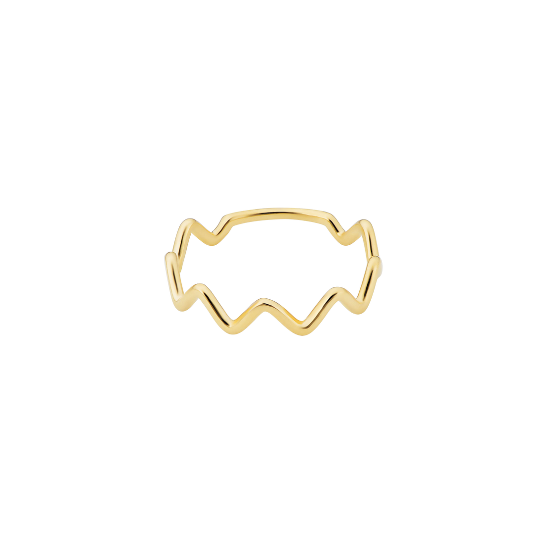 Wavy Line Ring