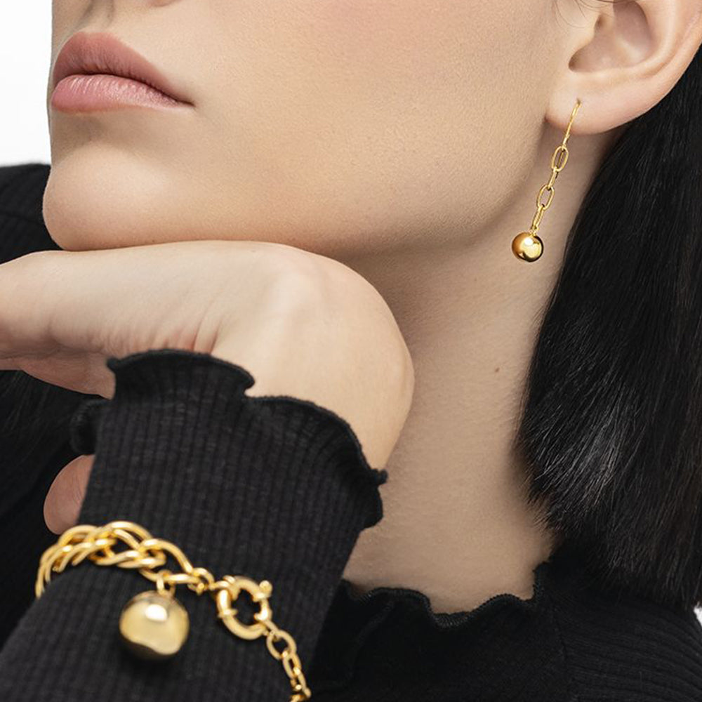 Chain Pendants Earrings