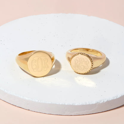 Anello di carattere floreale