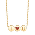 necklace with heart and initials, gold heart necklace, personalized mothers necklace, two letter initial necklace