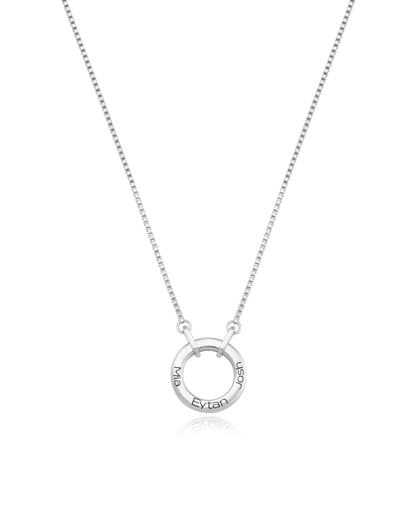 personalized name necklace, white gold necklace for women, gold circle pendant necklace,gold name necklace