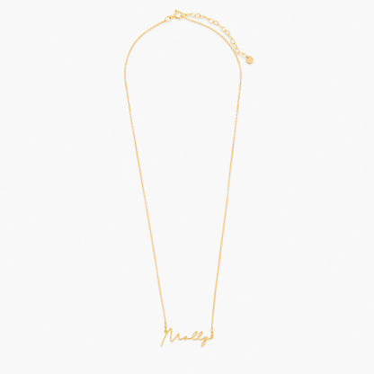 14K gold name necklace, custom charm necklace, customized gifts for mom, kids name necklace, elegant gifts