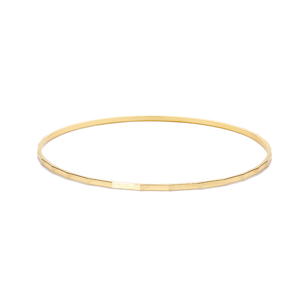 Gold Thin Bangle Bracelet