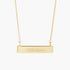 custom engraved necklace, name necklace, 14K gold bar necklace, personalized name necklace, gold necklace for women