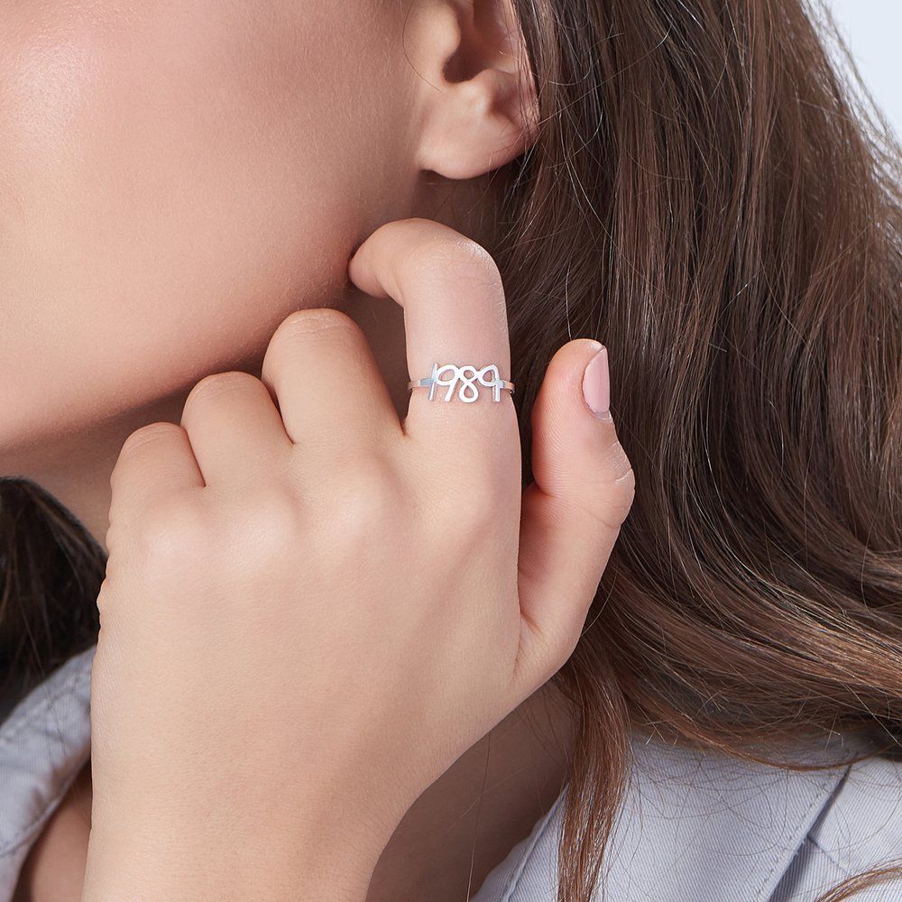 Bague créative en or massif