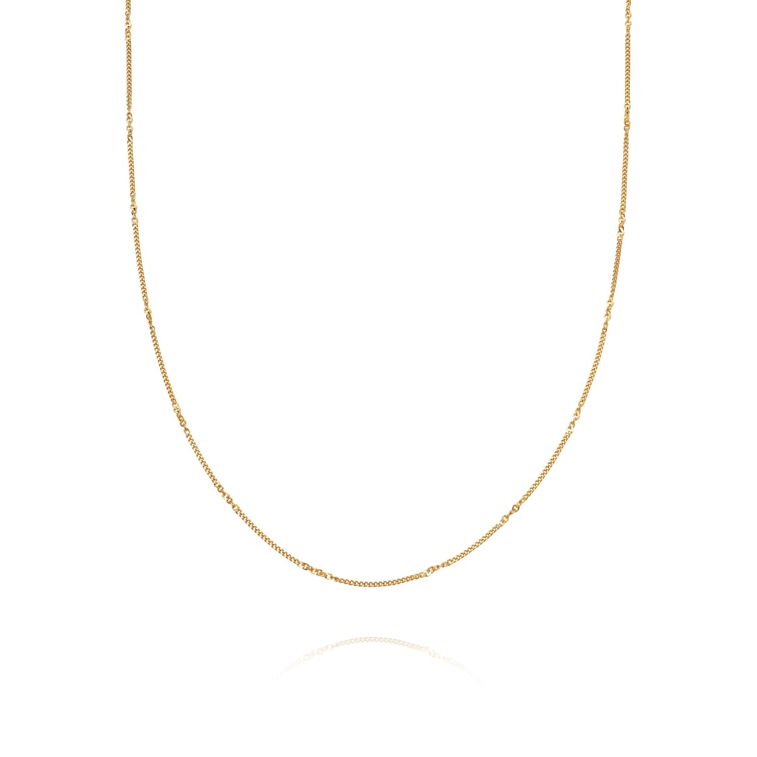 gold t-bar necklace, 14k gold chain, bar necklace