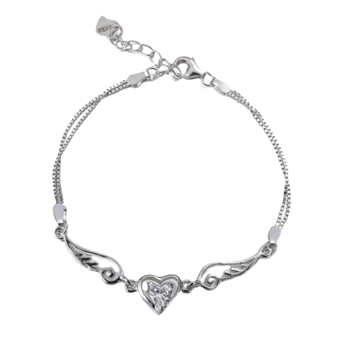 Bracciale da donna alla moda a forma di cuore